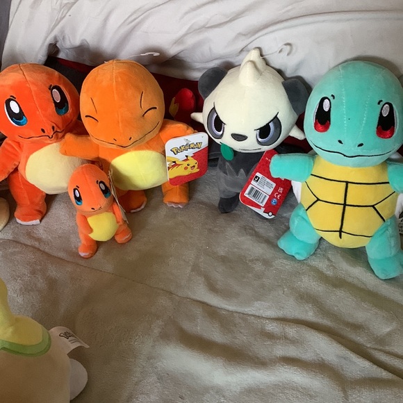 Pokémon plush bundle! 20 Pokémon All types/sizes, very rare! NWT, retail price ! - Picture 3 of 17